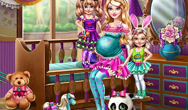 Barbie with Twins 🕹️ Jogue no Jogos123