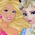 Elsa vs Barbie Fashion Contest 