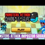 Monsters Attack Impostor Squad: lidere um exército!