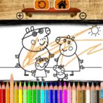 BTS Peppa Pig Coloring: jogo para relaxar!